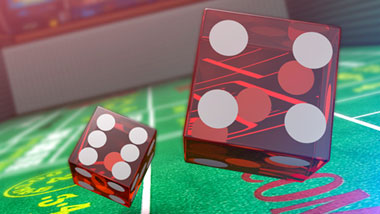 rolling dice