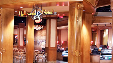 Hollywood and Grind restaurant interior